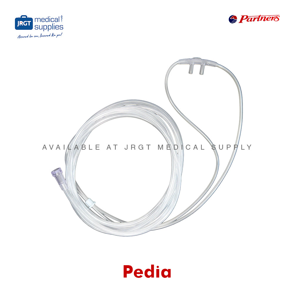 Partners Oxygen Cannula (Adult/Pedia/Neonate) | Flexible Tubing System | Sterilized