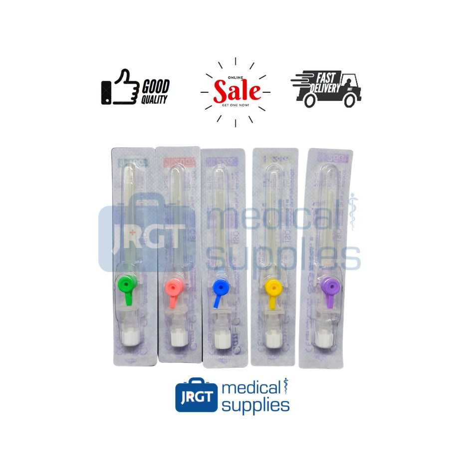 Can-Care IV Cannula with Injection Valve (1 PIECE) – JRGT Medical Supply