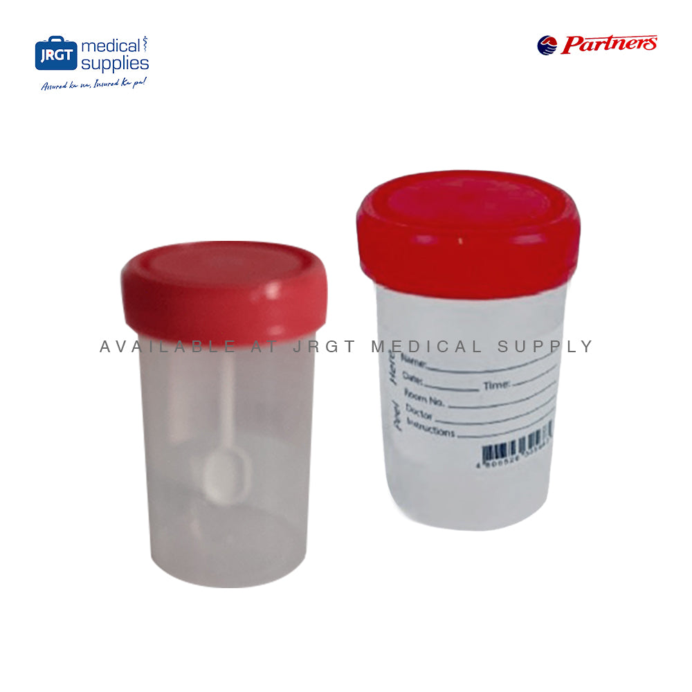 Partners Sterile Stool Urine Container 60mL (1 Piece)