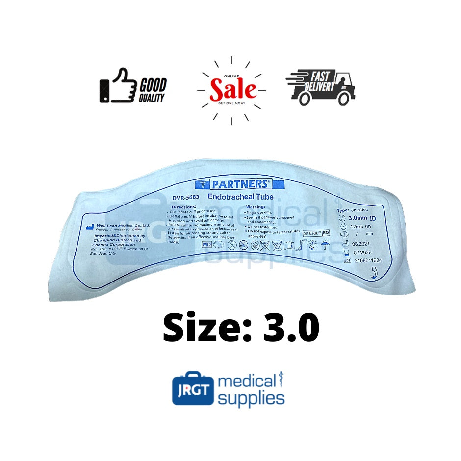 Partners Sterile Endotracheal Tube - ET Tube (1pc)