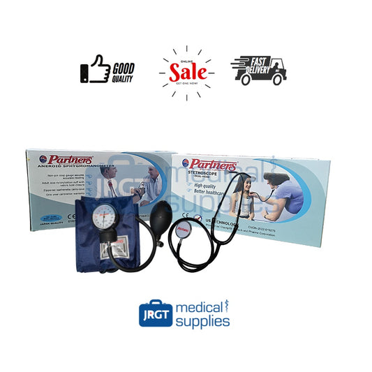 Partners BP Apparatus Set (Aneroid Sphygmomanometer with Stethoscope)