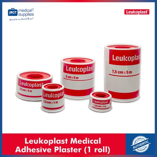 Leukoplast Surgical Tape  - Strong Adhesive, Breathable, and Hypoallergenic (1 Roll)