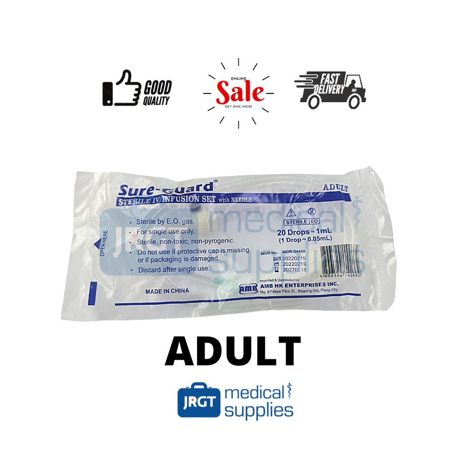 Sure-Guard Infusion Set (Micro - Pedia / Macro - Adult)