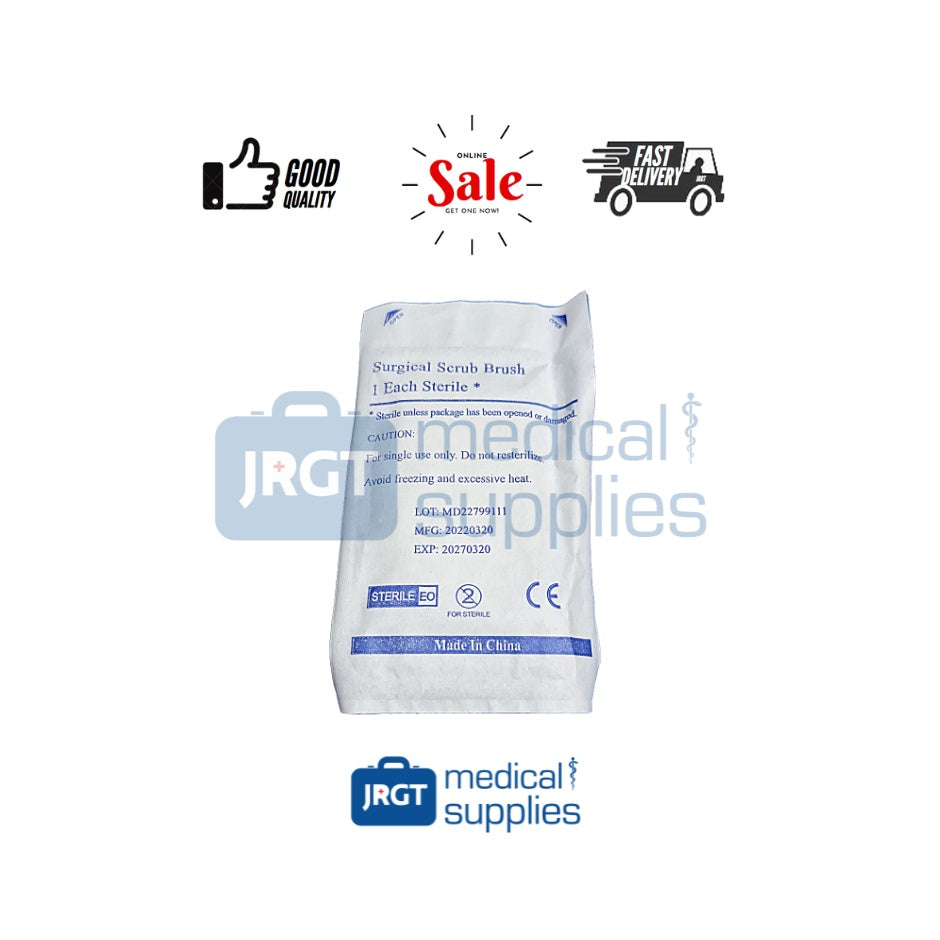 Partners Surgical Brush/Sponge (Plain/Povidone) Sterile | JRGT Medical Supplies