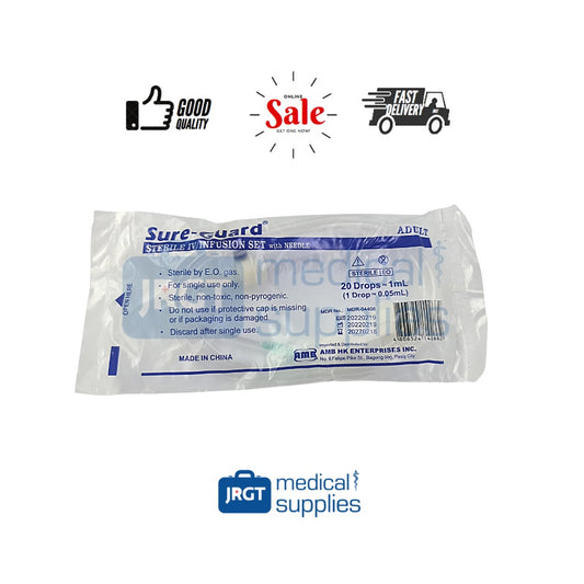 Sure-Guard Infusion Set (Micro - Pedia / Macro - Adult)