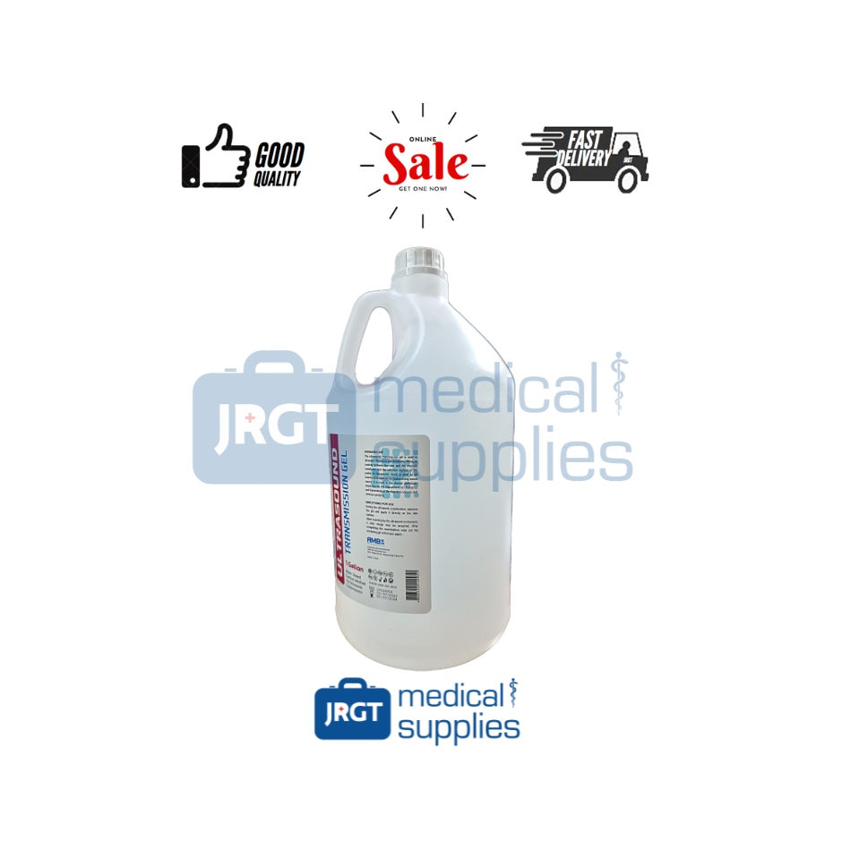 Sure-Guard Ultrasound Gel (1 Gallon / 5 Liters with Pump)