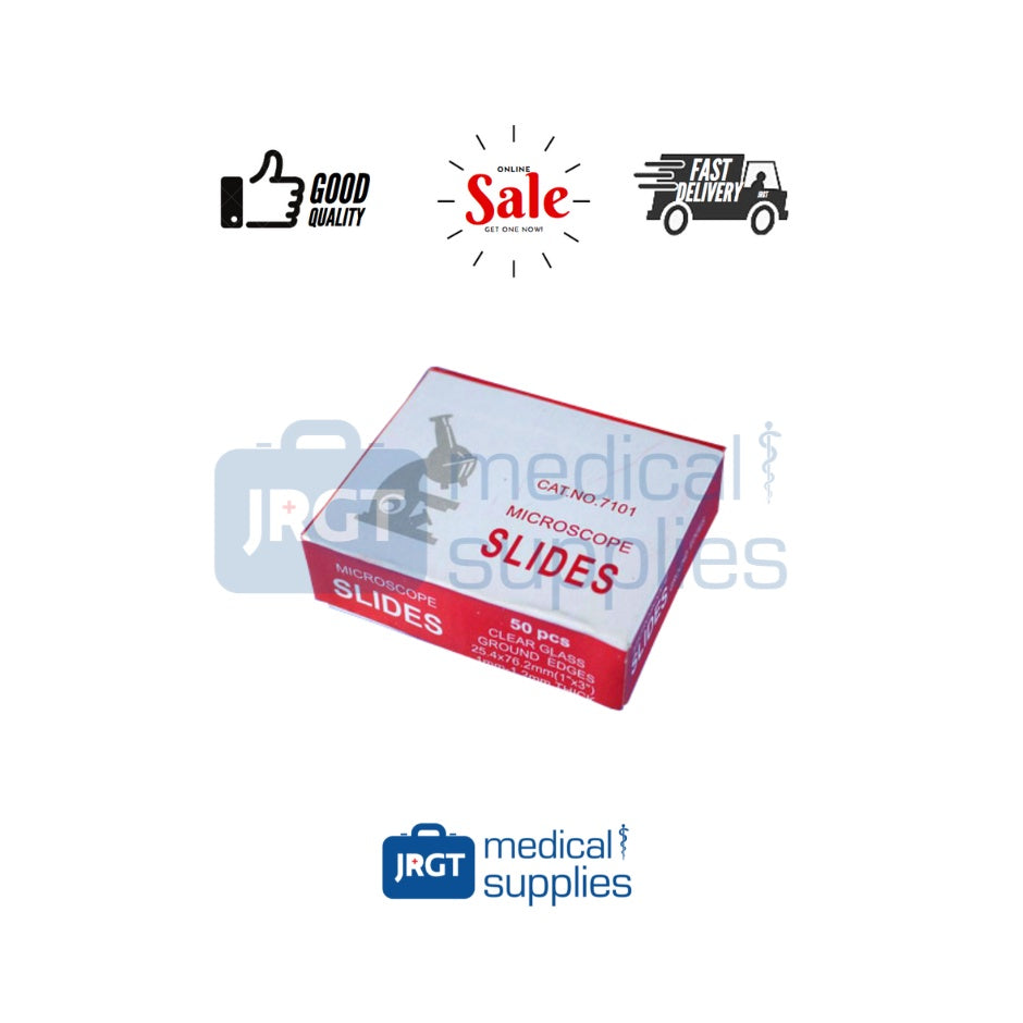Microscope Slides Plain / Frosted (1 box-72pcs)