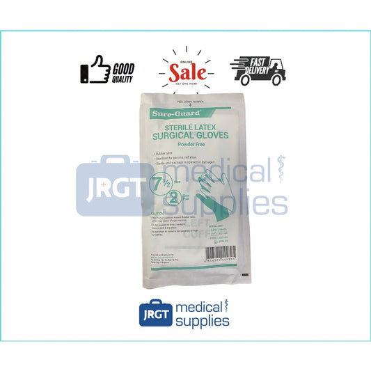 Sure Guard Sterile Latex Surgical Gloves Per Piece