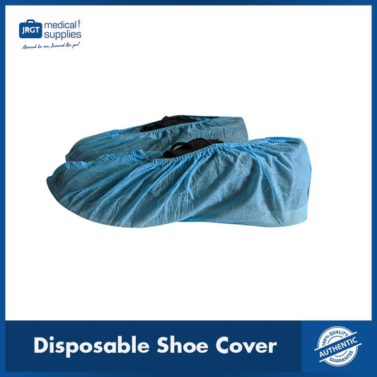 Disposable Shoe Cover (100 pcs) | Waterproof & Dustproof | For Hospital, Lab, Factory Use