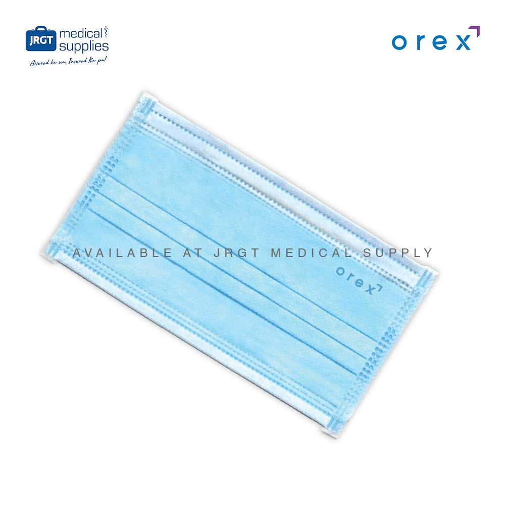 Orex [Branded] Disposable Face Mask, 3Ply
