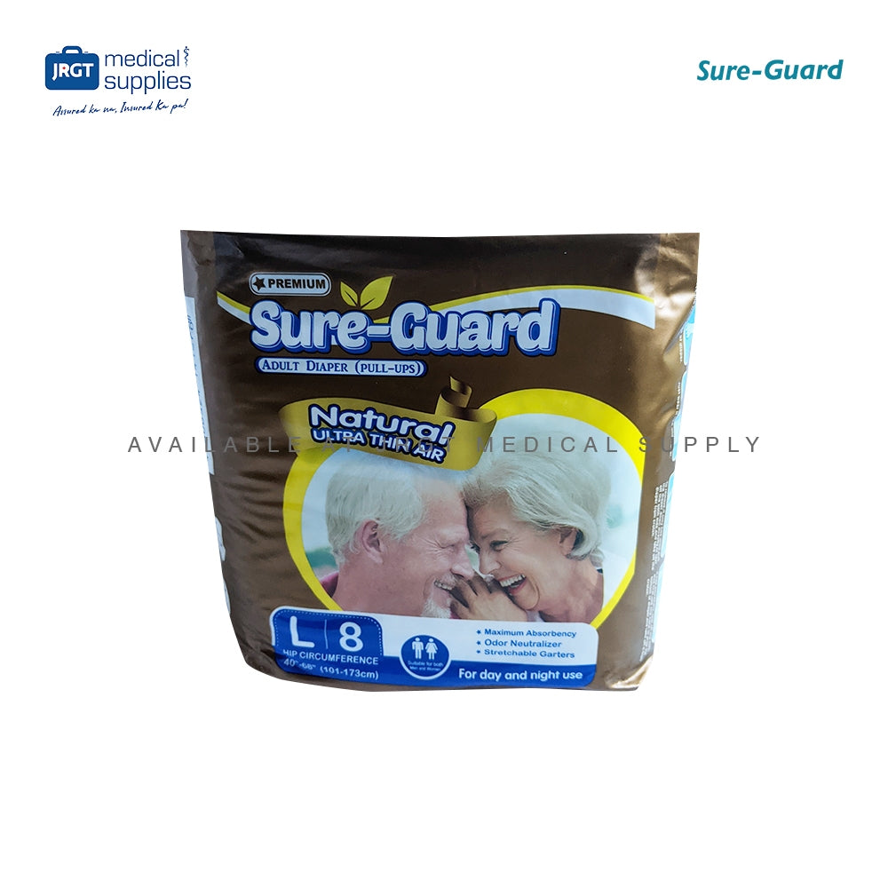 Sure-Guard Pull Up Adult Diaper (1 Pack - 10pcs) | Disposable Diaper Pants for Adults