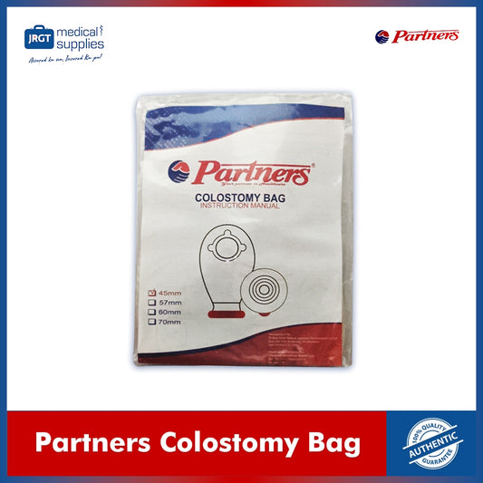 Partners Colostomy Bag (45mm, 57mm, 60mm) - Effective Colostomy Management | JRGT Medical Supply