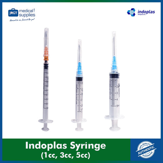 Indoplas Syringe - Sterilized Disposable | Single Use