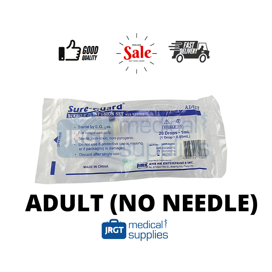 Sure-Guard Infusion Set (Micro - Pedia / Macro - Adult)
