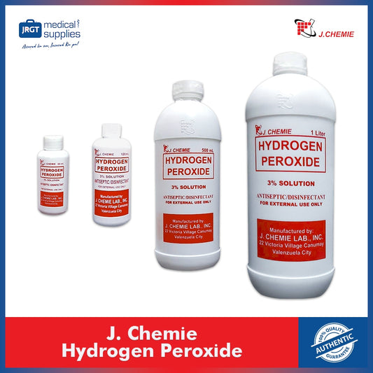 J. Chemie Hydrogen Peroxide Antiseptic | First Aid Disinfectant