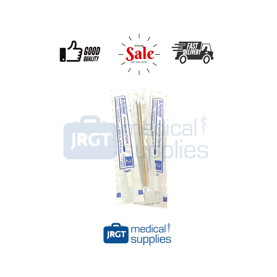 Partners Sterile Cotton-Tip Applicator (200pcs - 100 packs / 2pcs per Pack)