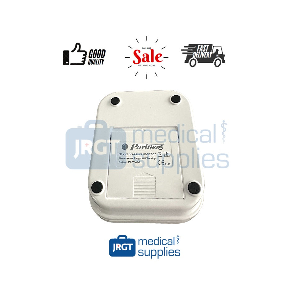 Partners Automatic / Digital Blood Pressure Monitor for Adults (Dual Powered)