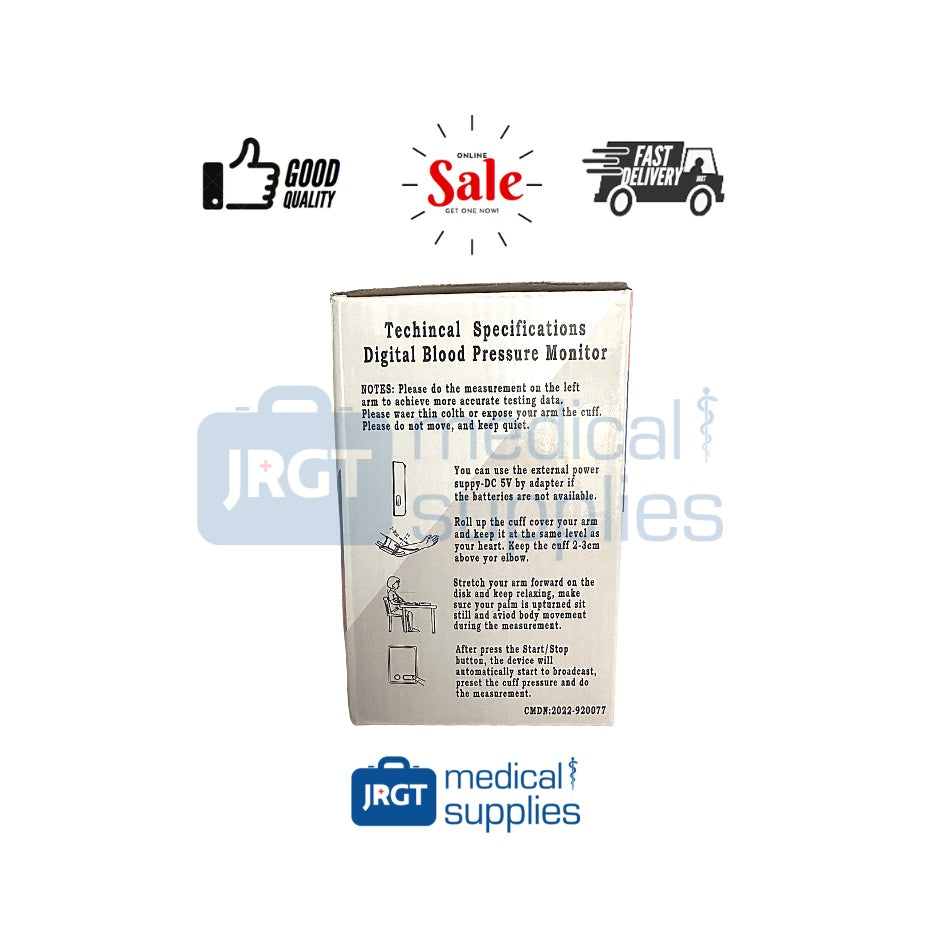 Partners Automatic / Digital Blood Pressure Monitor for Adults (Dual Powered)