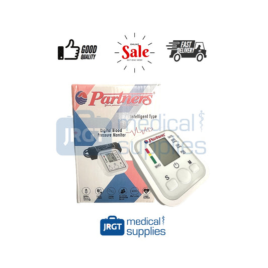 Partners Automatic / Digital Blood Pressure Monitor for Adults (Dual Powered)