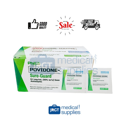 Sure Guard Povidone Swab (1 Box - 100pcs)