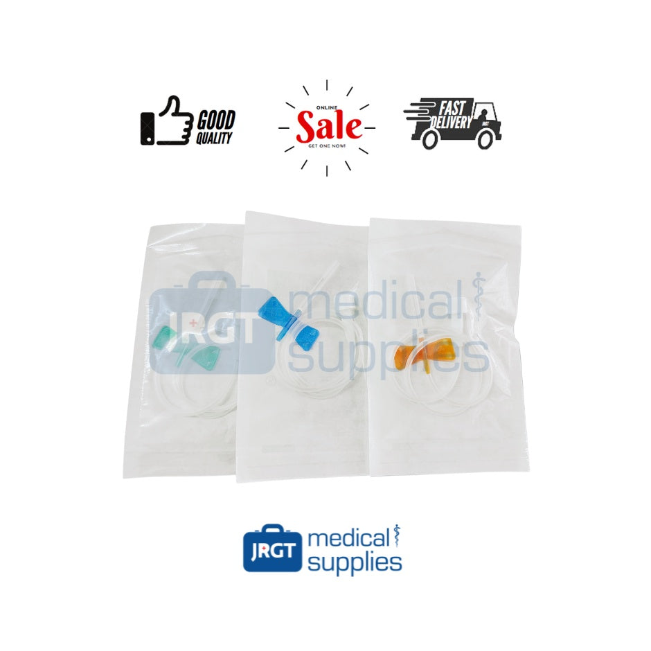 Sure Guard Scalp Vein Set (1 Piece) | Butterfly Needle | JRGT Medical Supply