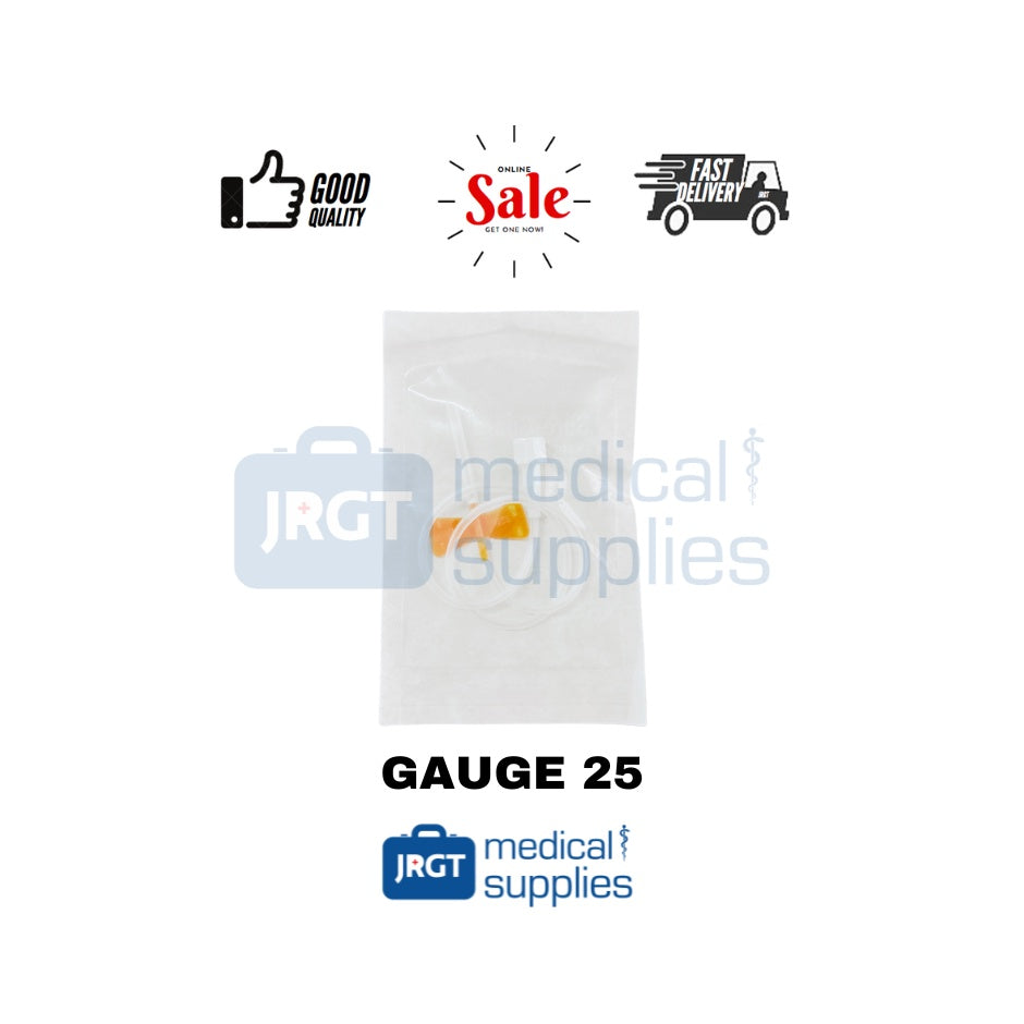 Sure Guard Scalp Vein Set (1 Piece) | Butterfly Needle | JRGT Medical Supply
