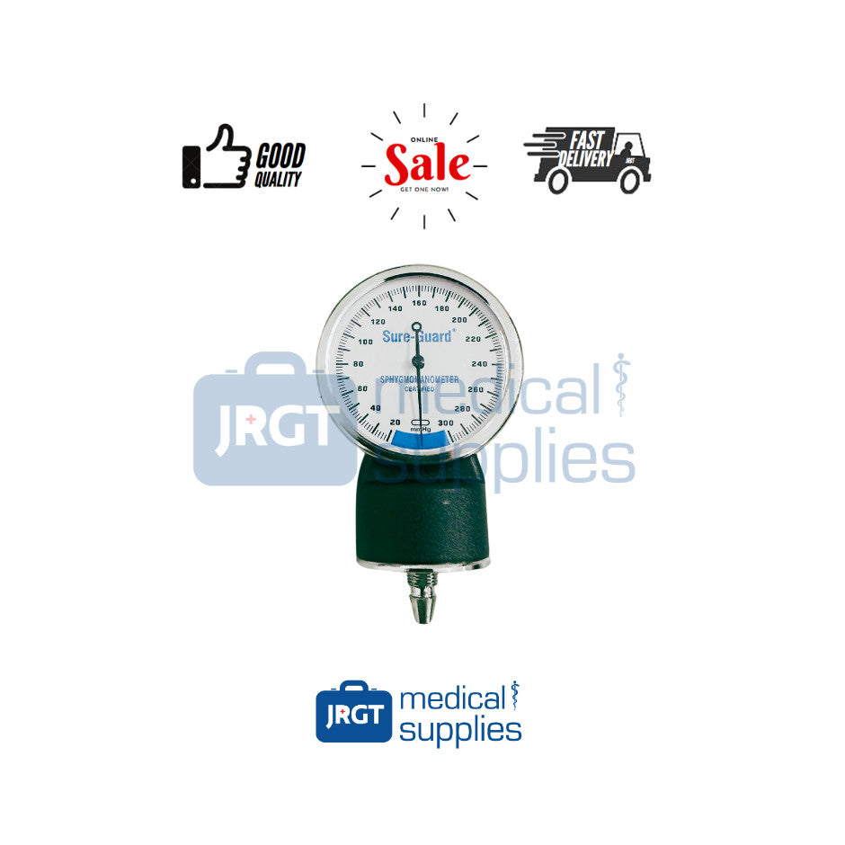 Sure Guard Manual BP Apparatus (Aneroid Sphygmomanometer w/ Stethoscope)