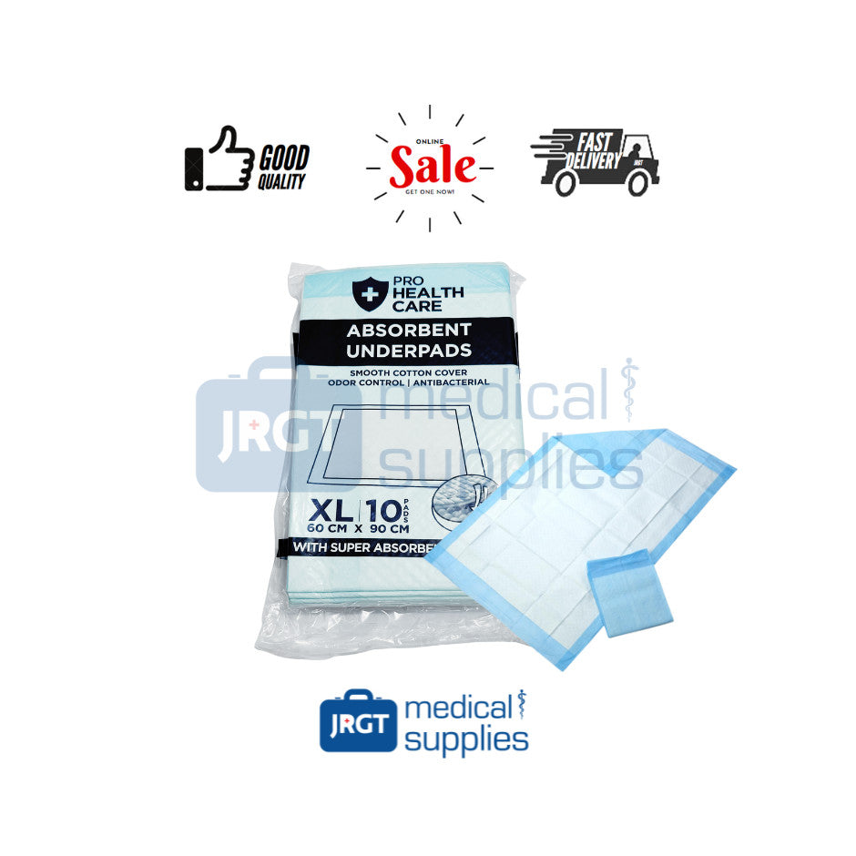 Pro Health Underpads 60cm x 90cm (1 Pack - 10pcs)
