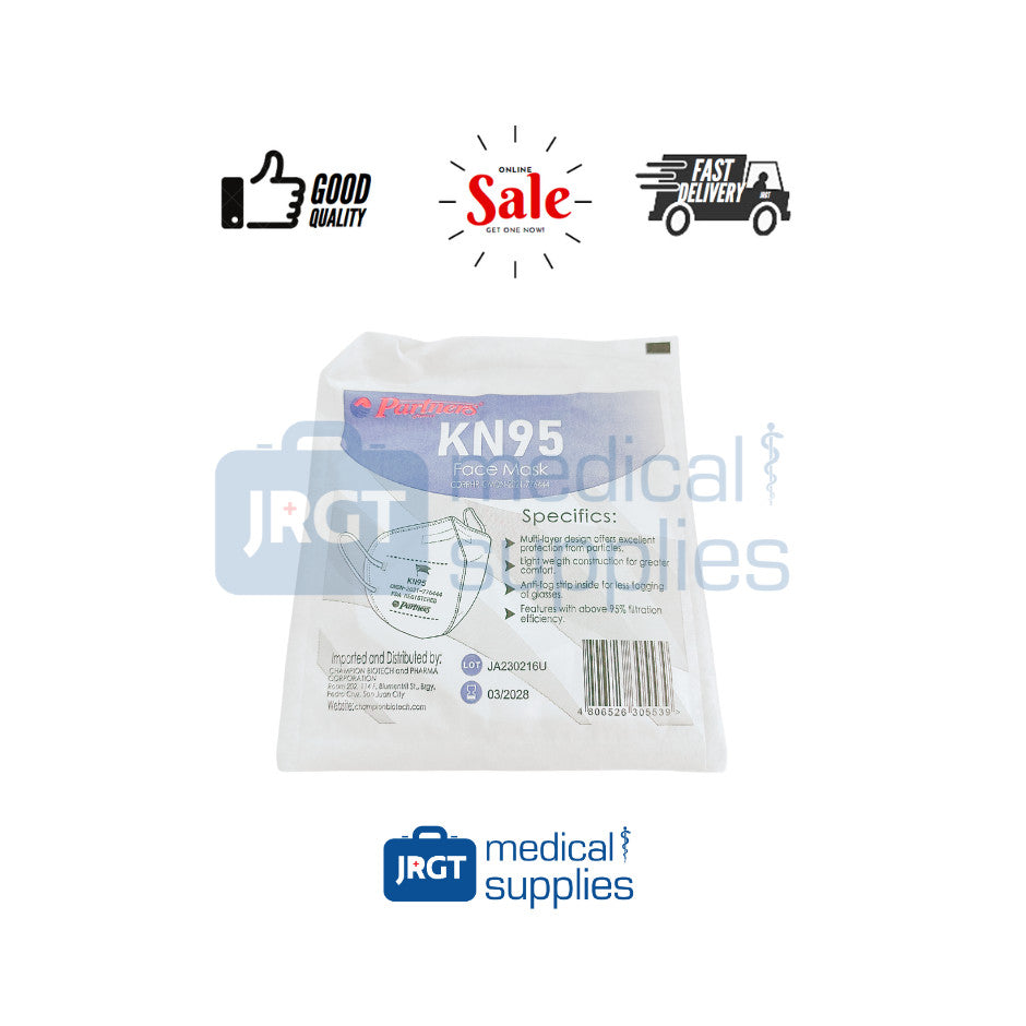 Partners KN95 Face Mask (1 box - 20pcs)
